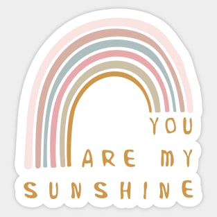 You Are My Sunshine Sticker